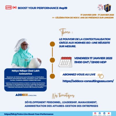 Boost Your Performance (BYP) - NORMES ISO ET POUVOIR DE LA CONTEXTUALISATION : UNE REUSSITE SUR MESURE.